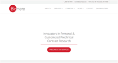 Desktop Screenshot of biomere.com